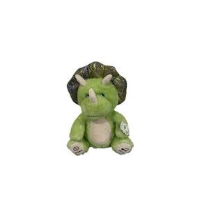 Spark Create Imagine Dinosaur Plush Talks Moves Singing Green Dino Triceratops